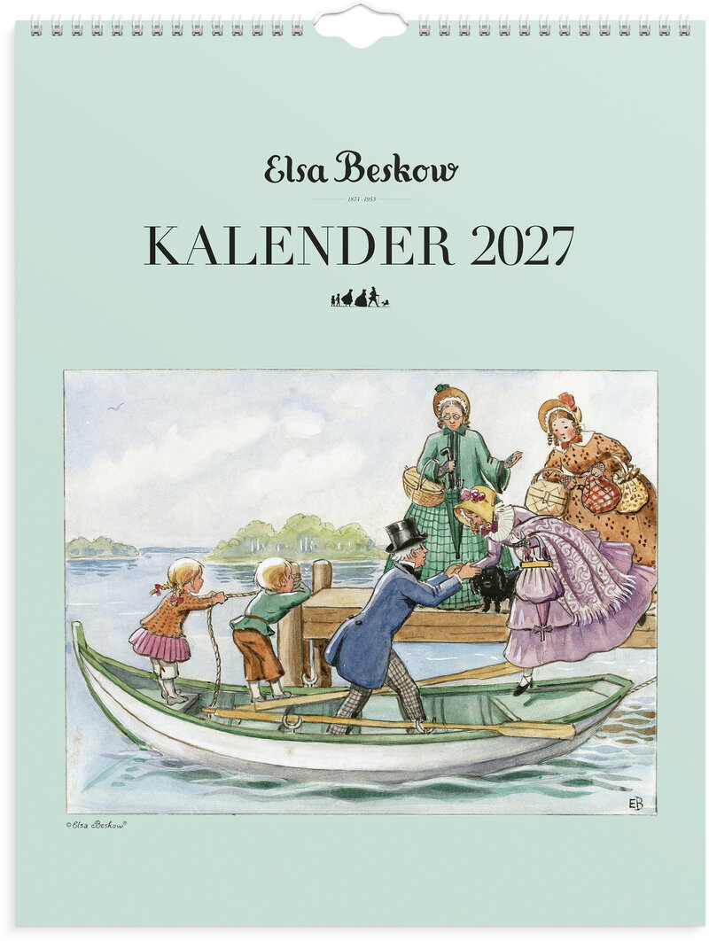 Väggkalender 2027 Elsa Beskow