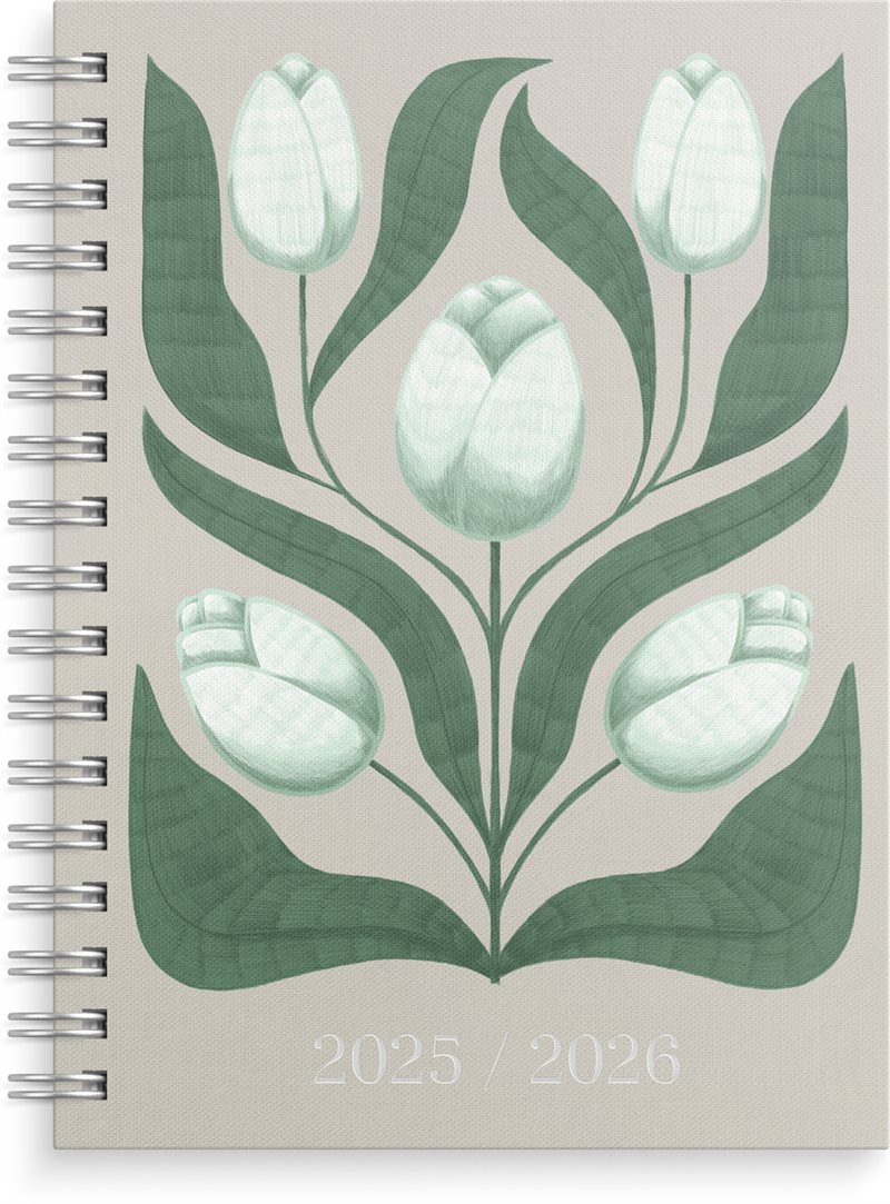 Kalender 25/26 Senator A6 Story Blomma