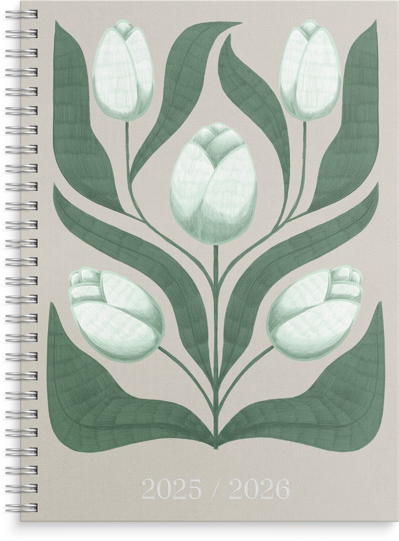 Kalender 25/26 Senator A5 Story Blomma