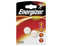 Batteri ENERGIZER Cell Lithium 2016 2/FP