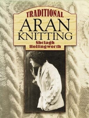 Traditional aran knitting