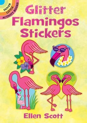 Glitter Flamingos Stickers