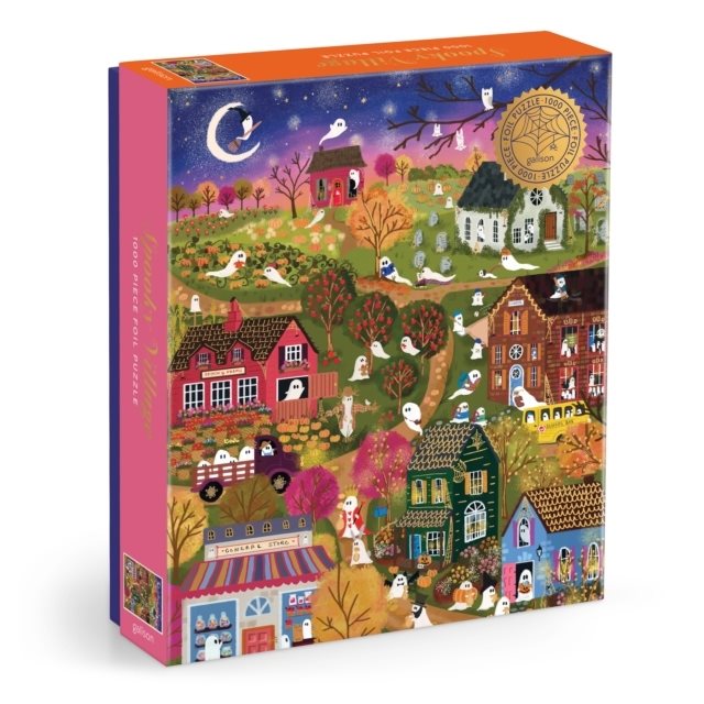 Joy Laforme Spooky Village 1000 Piece Foil Puzzle