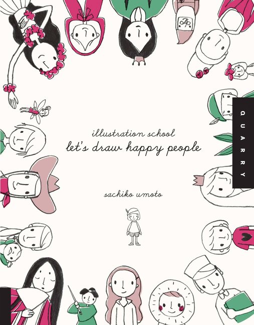 Lets draw happy people (illustration school)