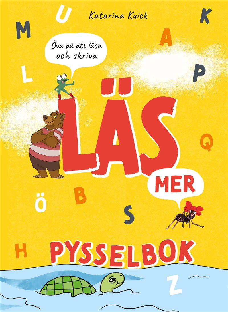 Läs mer pysselbok : Öva på att läsa och skriva