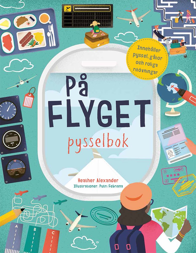 På flyget: pysselbok