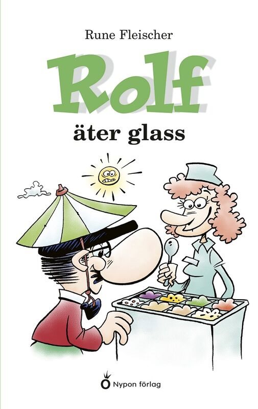 Rolf äter glass