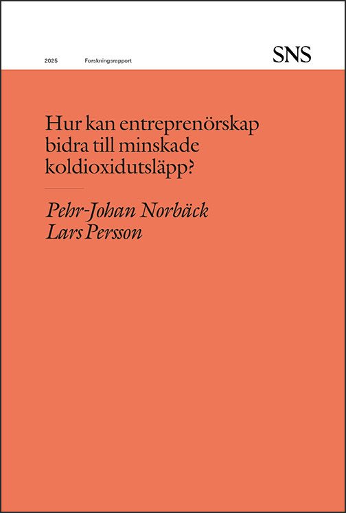 Hur kan entreprenörskap bidra till minskade koldioxidutsläpp?