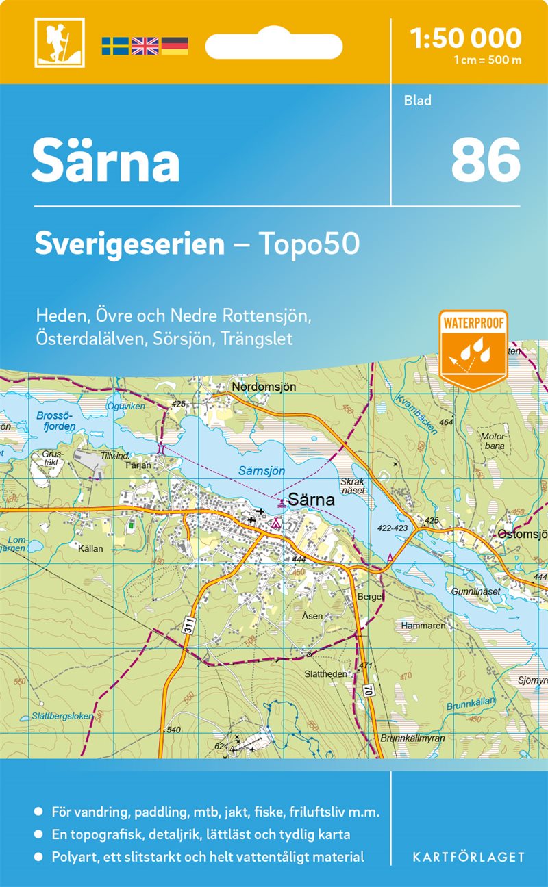 86 Särna Sverigeserien Topo50