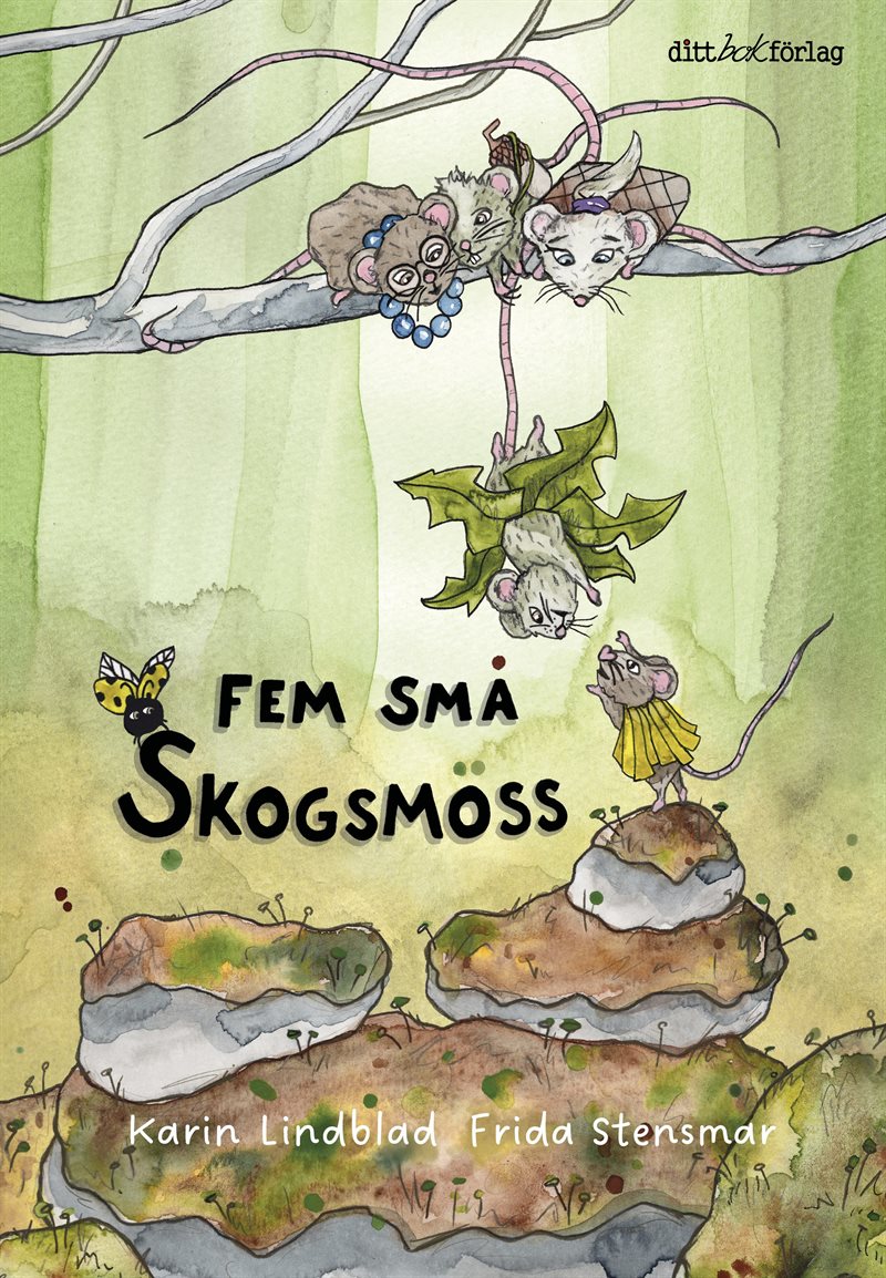 Fem små skogsmöss