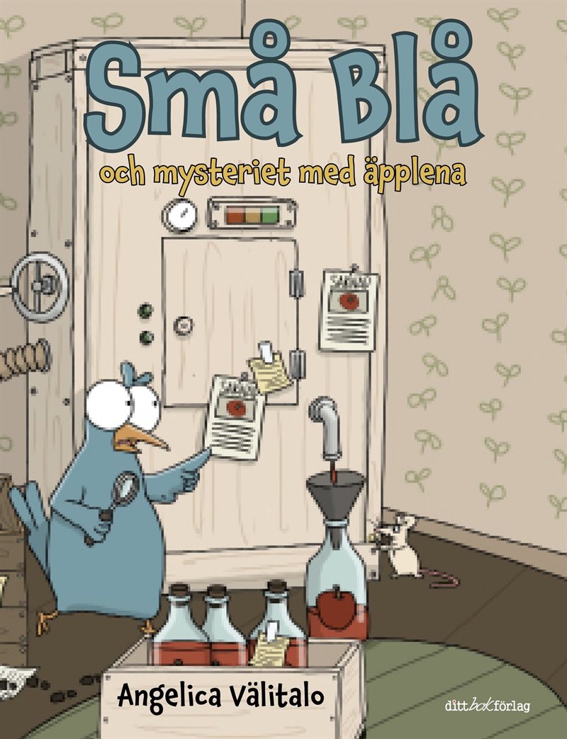 Små Blå och mysteriet med äpplena