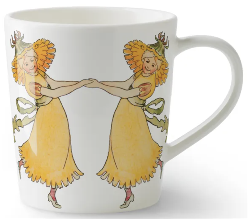 Elsa Beskow mugg Maskrosor 40cl