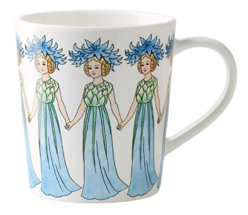 Elsa Beskow mugg Blåklint 40cl