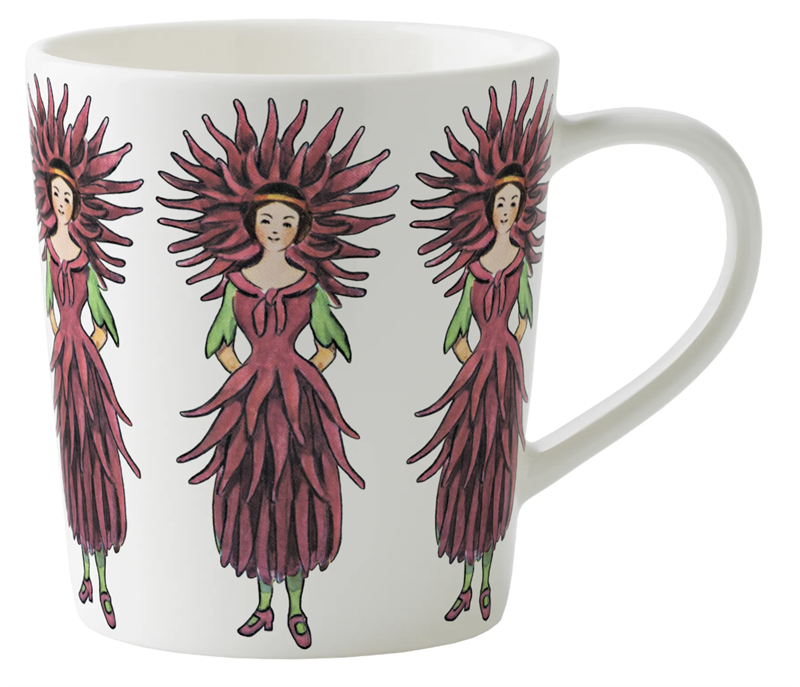 Elsa Beskow mugg Fru Dahlia 40cl