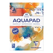 Block Clairefontaine Aquapad A5 70 Ark