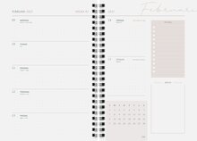 Elevkalender A5 Black FSC Almanacksförlaget