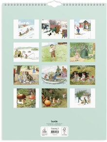 Väggkalender 2027 Elsa Beskow
