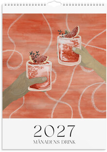 Väggkalender 2027 Posters Drinkar